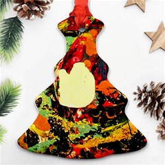 City 1 1 Christmas Tree Ornament (Two Sides)