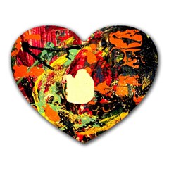 City 1 1 Heart Mousepads by bestdesignintheworld