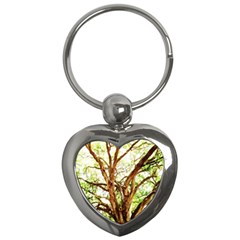 Hot Day In Dallas 14 Key Chain (heart) by bestdesignintheworld