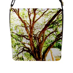 Hot Day In Dallas 14 Flap Closure Messenger Bag (l) by bestdesignintheworld