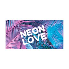 Neon Love Back Neon Love Front Yoga Headband