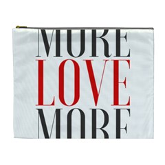 More Love More Cosmetic Bag (xl)