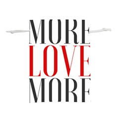 More Love More Lightweight Drawstring Pouch (m)