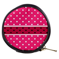 Polka Dots Two Times 2 Black Mini Makeup Bag by impacteesstreetwearten