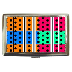 Polka Dots Two Times 5 Black Cigarette Money Case by impacteesstreetwearten