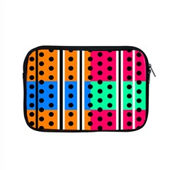 Polka Dots Two Times 5 Black Apple Macbook Pro 15  Zipper Case by impacteesstreetwearten