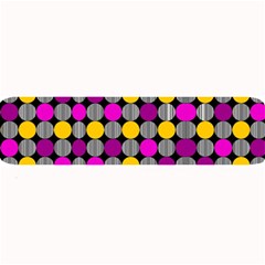 Polka Dots Two Times 4 Black Large Bar Mats by impacteesstreetwearten