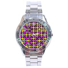 Polka Dots Two Times 4 Black Stainless Steel Analogue Watch by impacteesstreetwearten