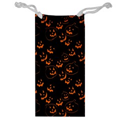 Jack O Lanterns Jewelry Bag by bloomingvinedesign