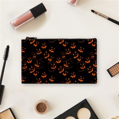 Jack O Lanterns Cosmetic Bag (small) by bloomingvinedesign