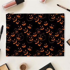 Jack O Lanterns Cosmetic Bag (xl) by bloomingvinedesign