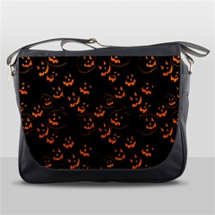 Jack O Lanterns Messenger Bag by bloomingvinedesign