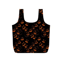 Jack O Lanterns Full Print Recycle Bag (s) by bloomingvinedesign