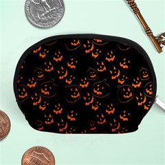 Jack O Lanterns Accessory Pouch (medium) by bloomingvinedesign