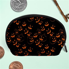 Jack O Lanterns Accessory Pouch (large) by bloomingvinedesign