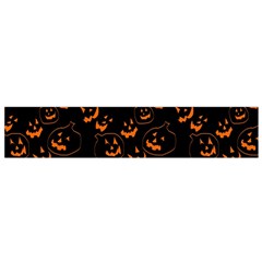 Jack O Lanterns Small Flano Scarf by bloomingvinedesign