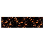 Jack O Lanterns Satin Scarf (Oblong) Front