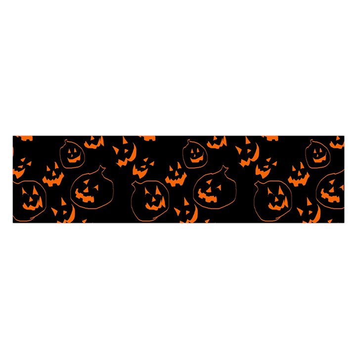 Jack O Lanterns Satin Scarf (Oblong)