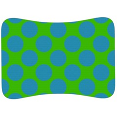 Polka Dots Two Times 6 Velour Seat Head Rest Cushion