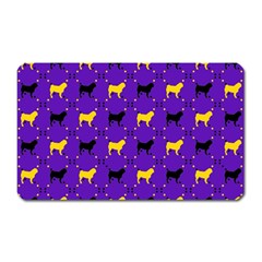 Elegant Pugs Magnet (rectangular) by ElegantGP