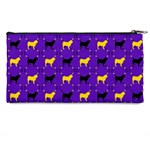 Elegant Pugs Pencil Cases Back