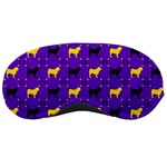 Elegant Pugs Sleeping Mask Front