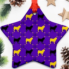 Elegant Pugs Ornament (star) by ElegantGP