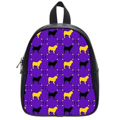 Elegant Pugs School Bag (small)