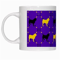 Elegant Pugs White Mugs by ElegantGP