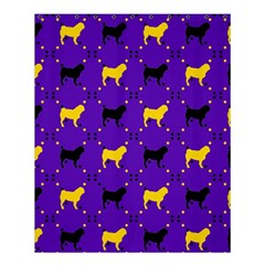 Elegant Pugs Shower Curtain 60  X 72  (medium) 