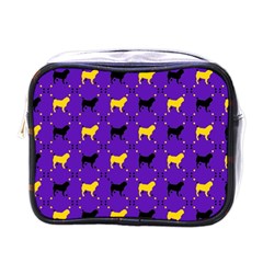 Elegant Pugs Mini Toiletries Bag (one Side)