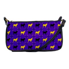 Elegant Pugs Shoulder Clutch Bag