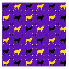 Elegant Pugs Large Satin Scarf (square)