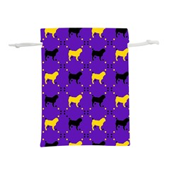 Elegant Pugs Lightweight Drawstring Pouch (m)