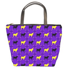 Elegant Pugs Bucket Bag