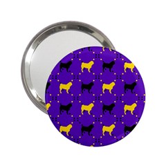 Elegant Pugs 2 25  Handbag Mirrors by ElegantGP