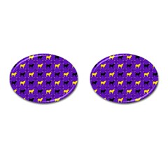 Elegant Pugs Cufflinks (oval) by ElegantGP