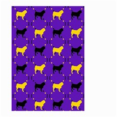 Elegant Pugs Small Garden Flag (two Sides)