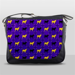 Elegant Pugs Messenger Bag