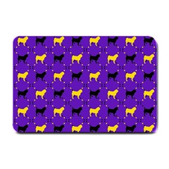 Elegant Pugs Small Doormat  by ElegantGP