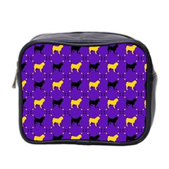 Elegant Pugs Mini Toiletries Bag (two Sides) by ElegantGP