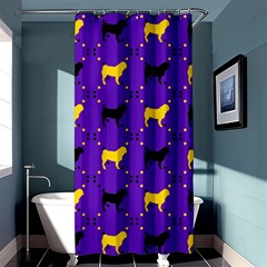 Elegant Pugs Shower Curtain 36  X 72  (stall) 