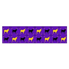 Elegant Pugs Satin Scarf (oblong)