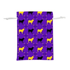 Elegant Pugs Lightweight Drawstring Pouch (l) by ElegantGP