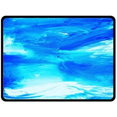 Sky 1 1 Fleece Blanket (large)  by bestdesignintheworld