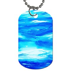 Sky 1 1 Dog Tag (one Side) by bestdesignintheworld