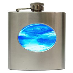 Sky 1 1 Hip Flask (6 Oz) by bestdesignintheworld