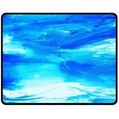 Sky 1 1 Double Sided Fleece Blanket (medium)  by bestdesignintheworld