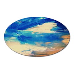 Skydiving 1 1 Oval Magnet by bestdesignintheworld