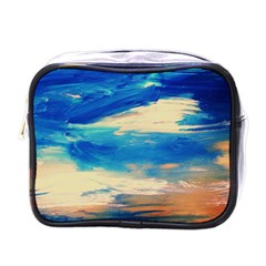 Skydiving 1 1 Mini Toiletries Bag (one Side) by bestdesignintheworld